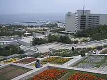 Awaji Yumebutai flower beds