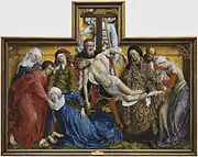 The Descent from the Cross (1436), by Rogier van der Weyden, Museo del Prado, Madrid.