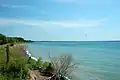 A beach on Lake Erie