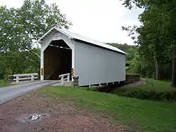 White Covered Bridge (1919)National Register of Historic Places