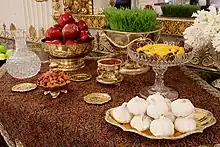 A Haft-sin table at the White House.