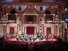 Concert in the Festsaal of Hofburg Palace (2007).