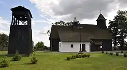 Old church in Wierzbie.