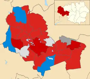 2021 results map