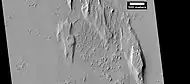 Yardangs of various sizes, as seen by HiRISE under HiWish program.