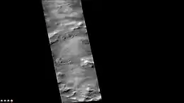 Gledhill Crater, as seen by CTX camera (on Mars Reconnaissance Orbiter)