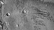 Dunes on floor of Jarry-Desloges Crater, as seen by CTX camera (on Mars Reconnaissance Orbiter). Note: this is an enlargement of the previous image of Jarry-Desloges Crater.