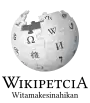 Wikipedia logo showing "Wikipedia: The Free Encyclopedia" in Atikamekw