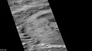 Smith Crater (Martian Crater), as seen by CTX camera (on Mars Reconnaissance Orbiter).