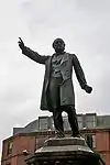 Statue in Albert Square, Manchester, Manchester