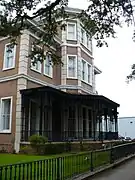 William Ketchum House at 400, built in 1860.  Now home to the Archbishop of Mobile.