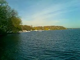 Skyline over Geneva Lake