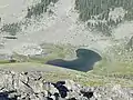 Williams Lake from Wheeler Peak