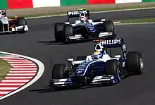 Nico Rosberg and Kazuki Nakajima at 2009 Japanese Grand Prix, 4 October 2009