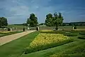 parterre on the north front