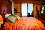 Orange bedroom