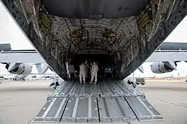 Boeing C-17 rear view