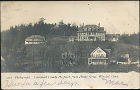 County hospital as seen from Henry Street, c. 1910