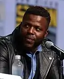 Winston Duke at the 2017 San Diego Comic Con International in San Diego, California.