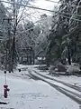 Damage in Clifton Park, New York after the storm