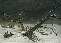 Caspar David Friedrich: Winter Landscape (1811)