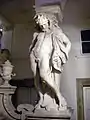 Staircase statue