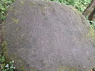 Witch stone in Bo'ness