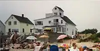 Withrows on the Beach guest house in 1988