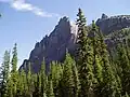 Wiwaxy Peak, from the Lake O'Hara campground