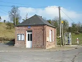 The town hall in Woirel