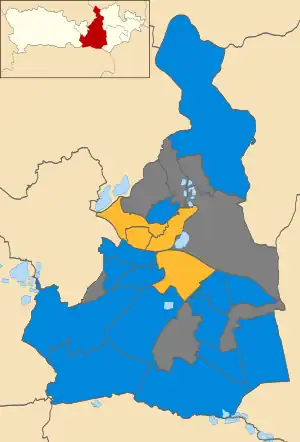 2010 results map