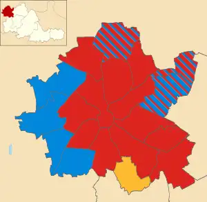 2004 results map