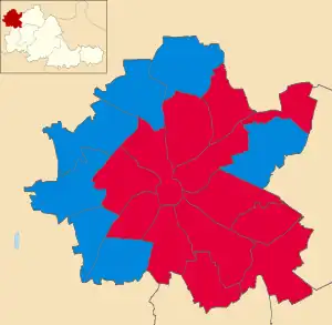 2021 results map