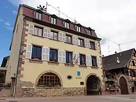 The town hall in Wolxheim