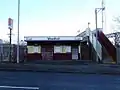 Woodhall station, as seen from Glasgow Road in the east end of Port Glasgow (2007)