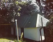 The old cob-built Duck House at Woodway House in Teignmouth, Devon