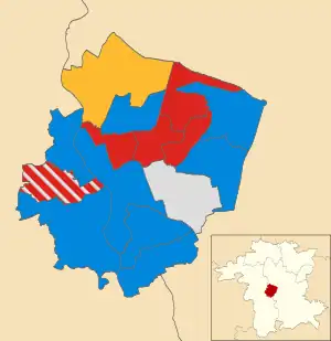 2004 results map