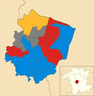 2006 results map