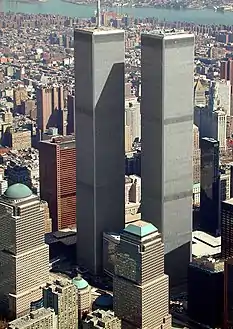 The original 1 World Trade Center was the world's tallest building from 1971 to 1973