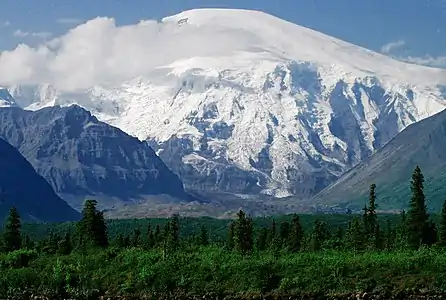 Image 2Mount Sanford in the Wrangell Mountains (from Geography of Alaska)