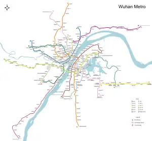 Wuhan Metro Map