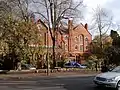 Wycliffe Hall viewed from the east end of Bevington Road