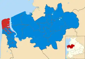 2011 results map