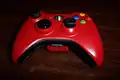 Red Xbox 360 Wireless controller