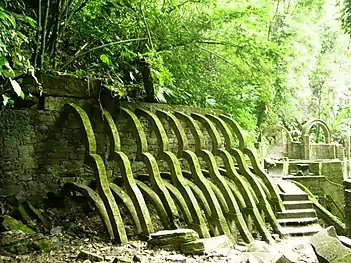 The surrealist sculpture park Las Pozas, Xilitla