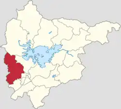 Location within Miyun District