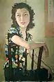 Portrait Of Young Lady (1940)Size: 82 x 54 cmMedium: Oil on canvasThis portrait, completed in JiangXia Tang (江夏堂) in Singapore, was of Christina Li HuiWang, who became the first wife of Asian mogul Loke Wan Tho.