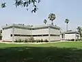 Dining hall and social club in Yad Hana, 1975 Kibbutz, Israel