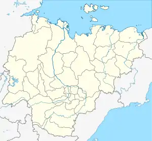 Oktyomtsy is located in Sakha Republic