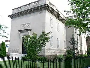 Berzelius Society Building (c. 1908) in New Haven, Connecticut